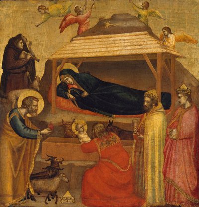 The Adoration of the Magi, c.1320 by Giotto di Bondone